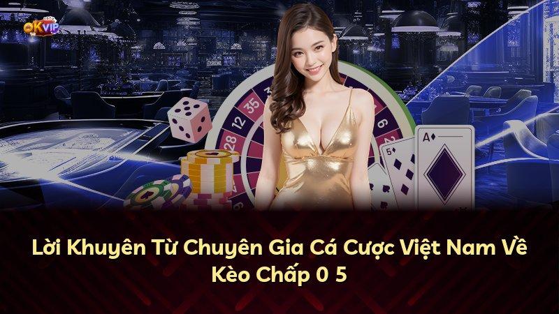 Lời Khuyên Từ Chuyên Gia Cá Cược Việt Nam Về Kèo Chấp 0 5