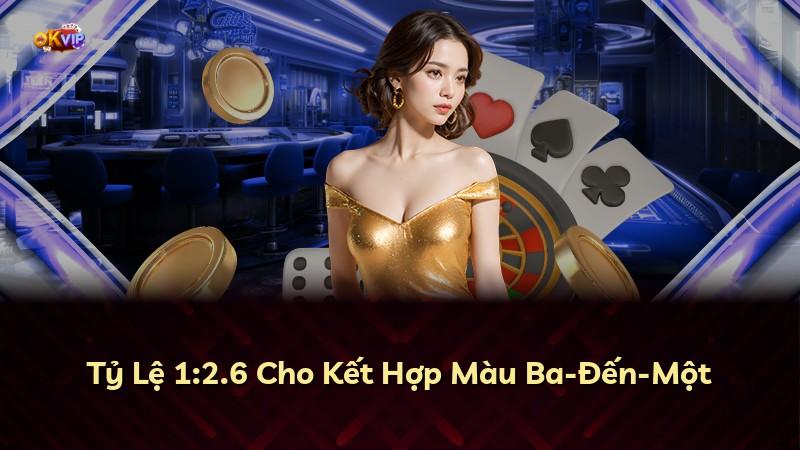Tỷ Lệ 1:2.6 Cho Kết Hợp Màu Ba-Đến-Một